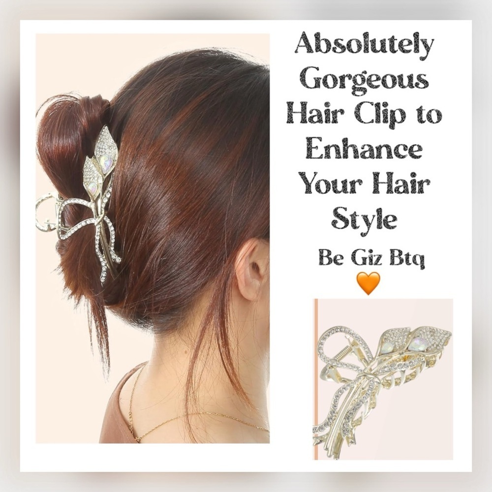 Super Elegant Embellished Hairpin to Enhance your Casual or Night Our Hair look - Picture 7 of 10